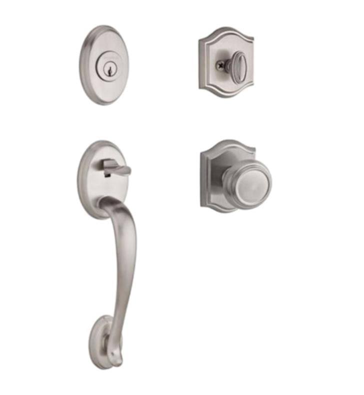 Lifetime Brass Single Cylinder Handleset U889