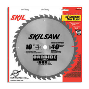 10 inch 40T Carbide Circular Saw Blade (10 / Pack) Y671