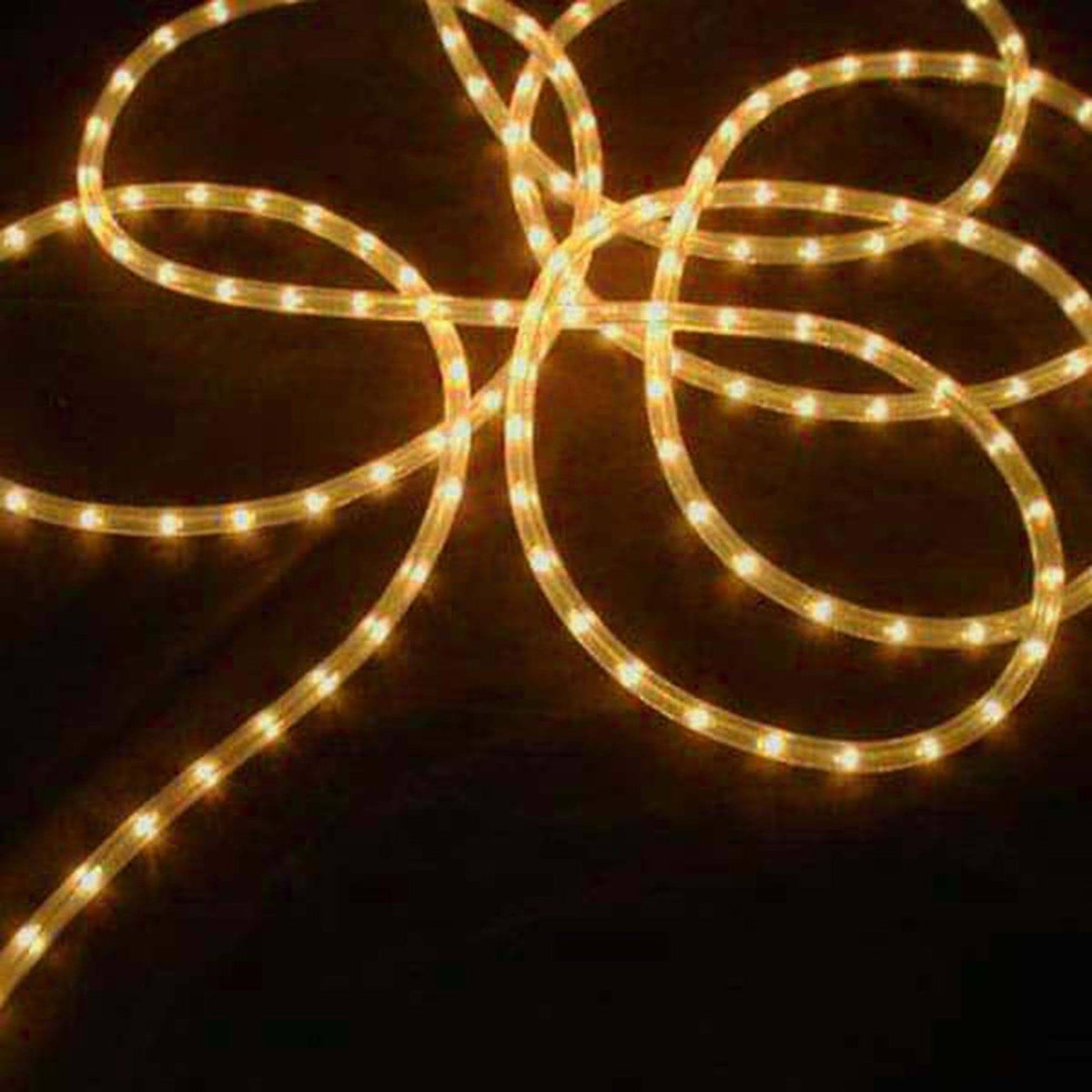 100 ft White Wire Christmas Rope Lights R695117