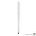 72x22 Downrod Brushed Steel G1088