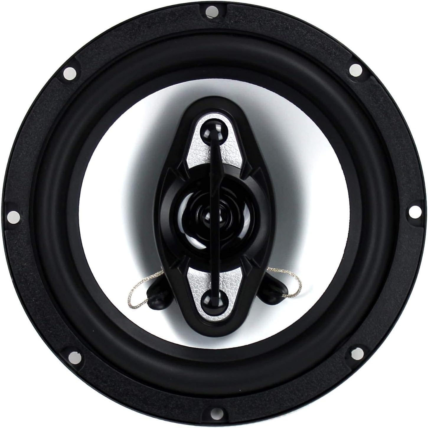 Onyx 6.5 Inch 400 Watt 4-Way 4 Ohm Full Range Car Audio Coaxial Speakers J47219