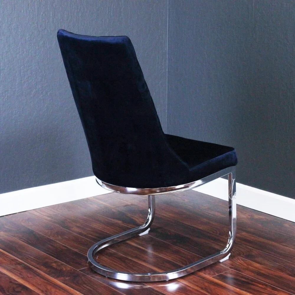 Taupe Velvet Chair J14805