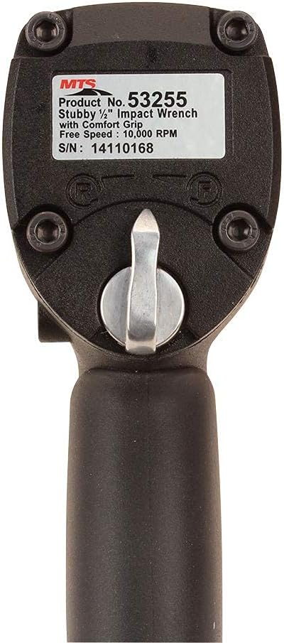1/2-Inch Drive Compact Stubby Impact Wrench, Twin Hammer, 500 ft-lbs Max Torque, 3.2 lbs. V6121