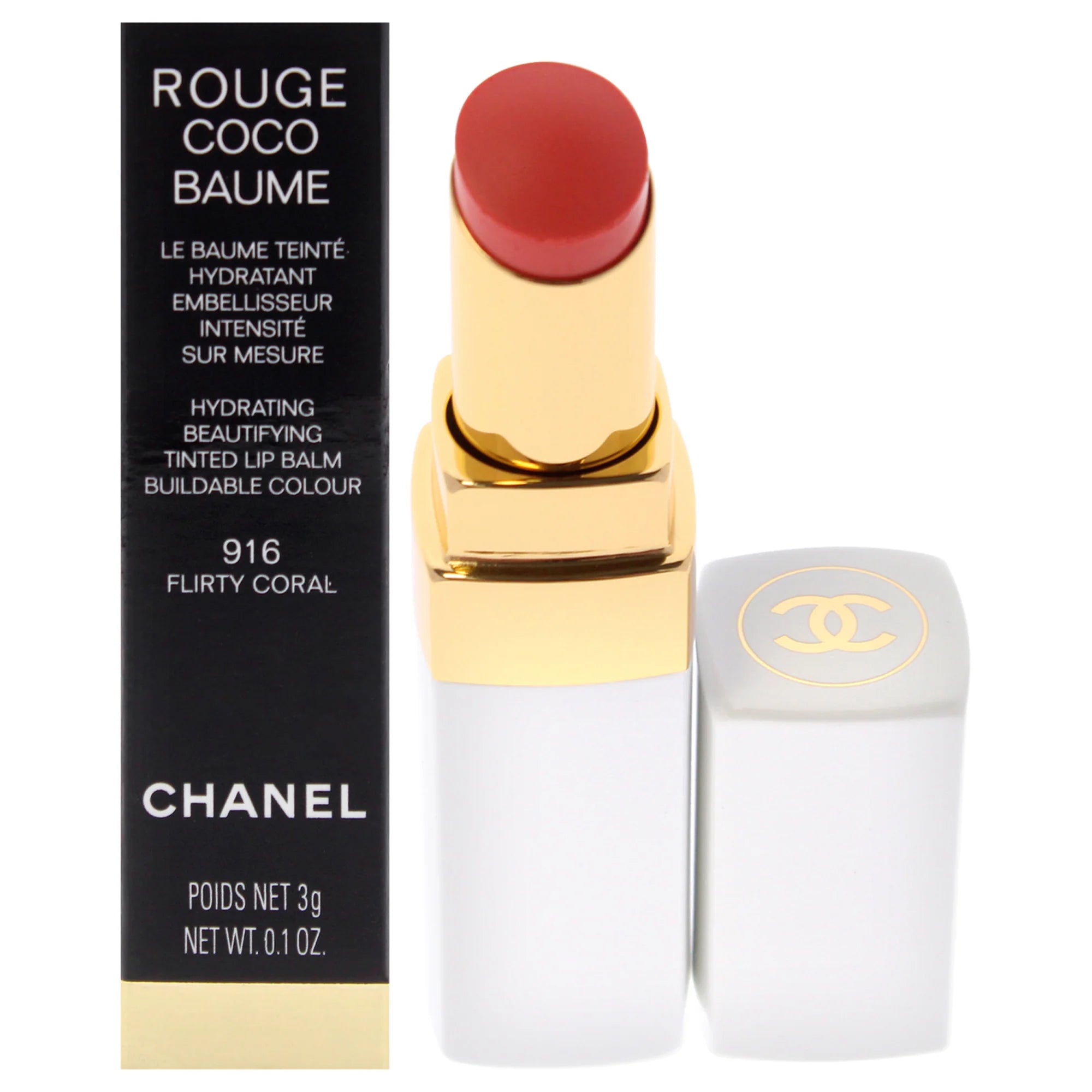 916 Flirty Coral Tinted Lip Balm H33081