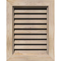 Primed Vertical Gable Vent E3946
