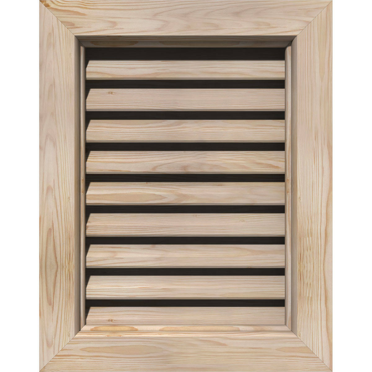 Primed Vertical Gable Vent E3946