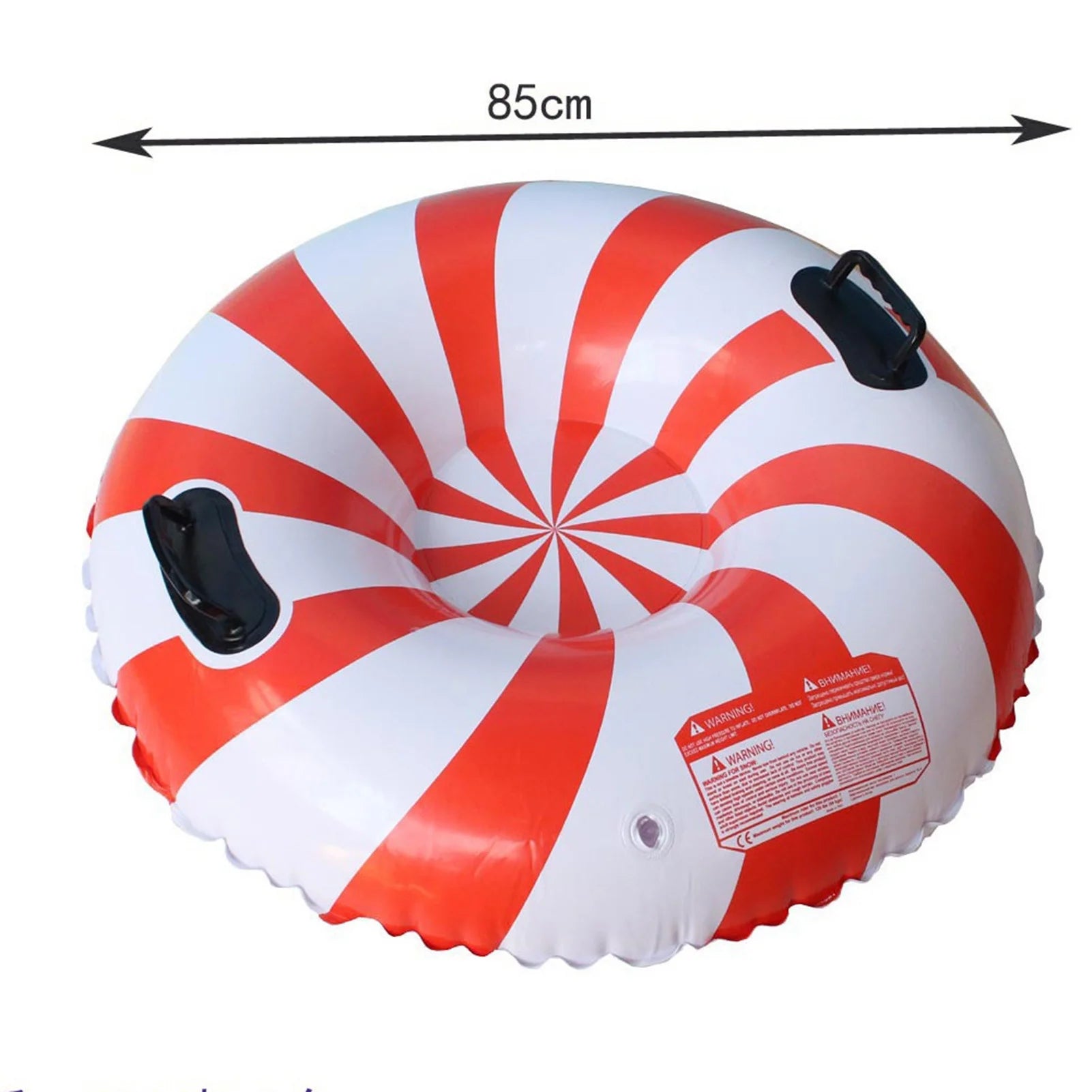 Inflatable Ski Ring with Reinforced Handles E98783