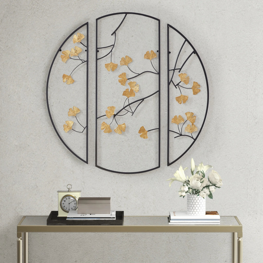 3-piece Metal Wall Decor Set Y42943