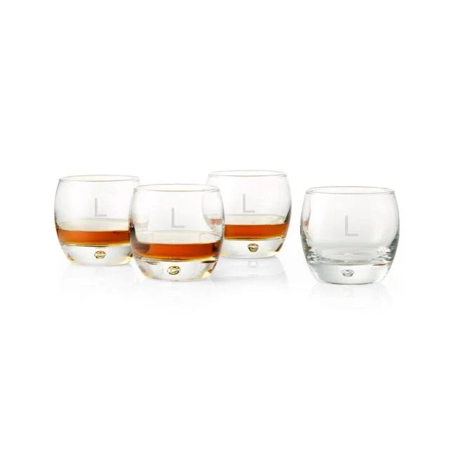 Set of 4 Whiskey Glasses P392