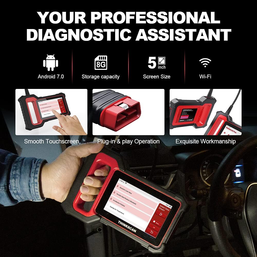OBD2 Scanner Code Reader with 3 Reset Functions W395260