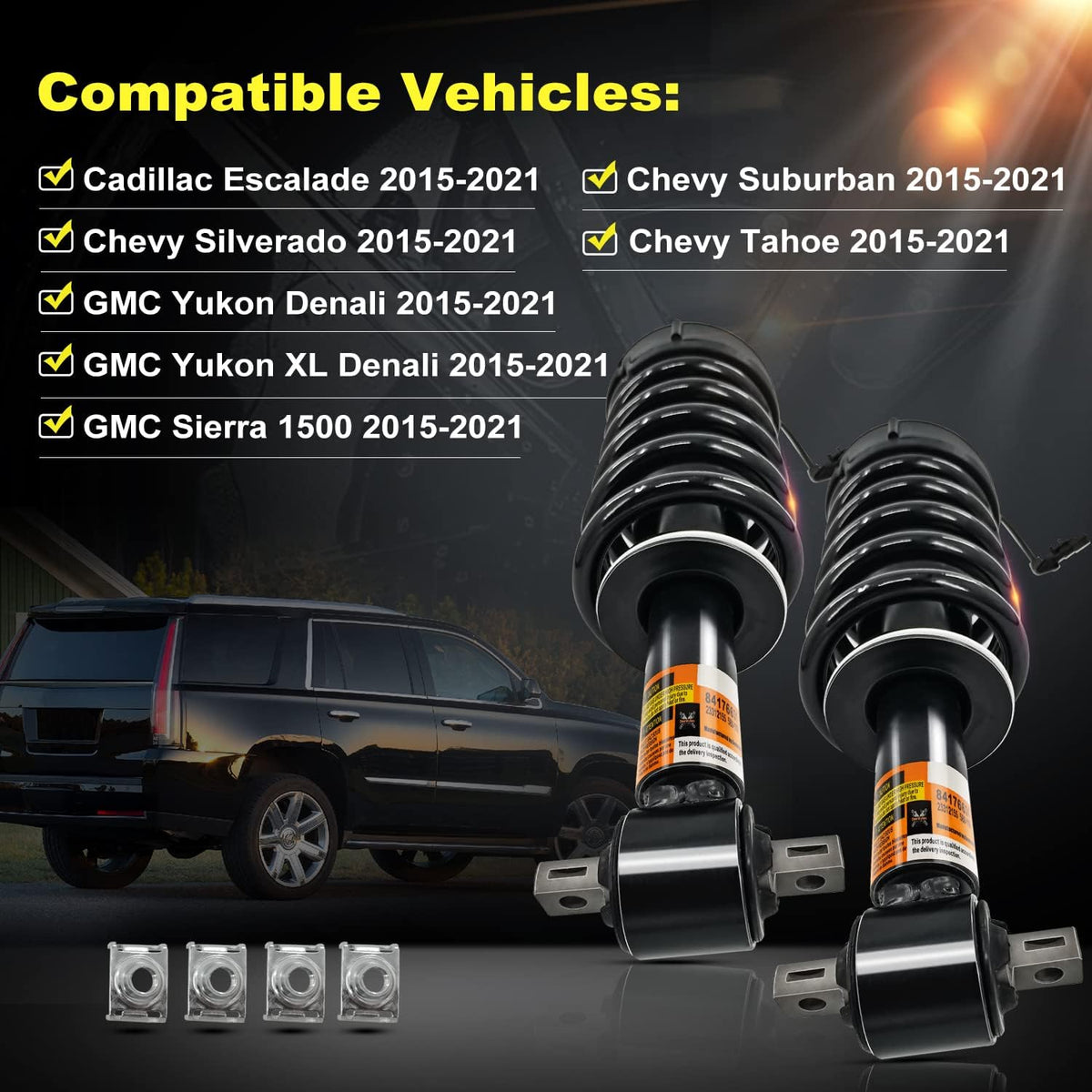 Front Shock Assembly with Magnetic Control J9164