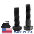 3/4 inch-16 x 10 inch Fine Thread Grade 5 Hex Cap Screw Black Oxide Pk 5 L891