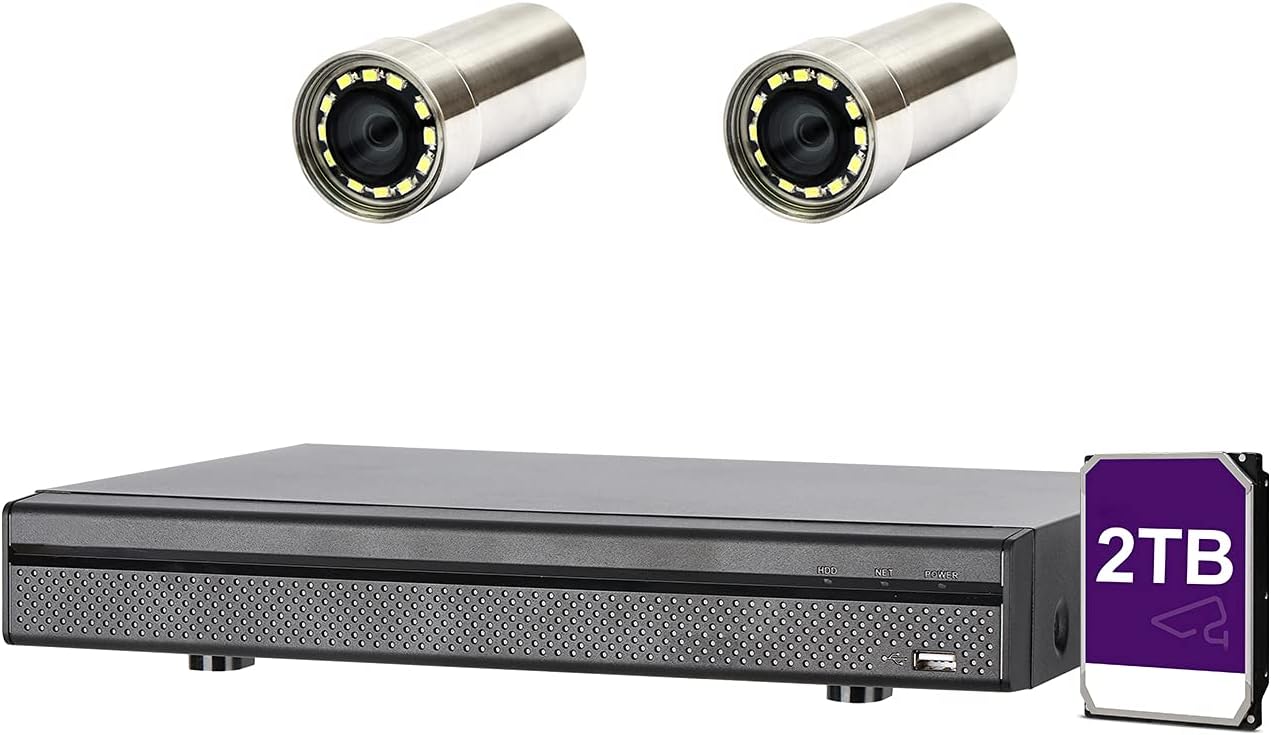 Modular Underwater Camera Kit with 2 Sensor Units FOV 160° M14508