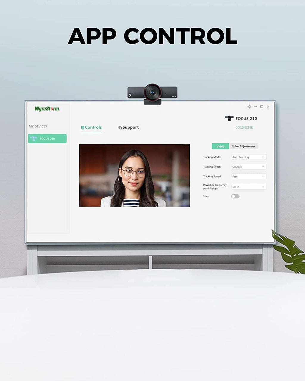 4K Webcam with Auto Framing, 120° Field of View, Dual AI Noise-canceling Mics Q7911