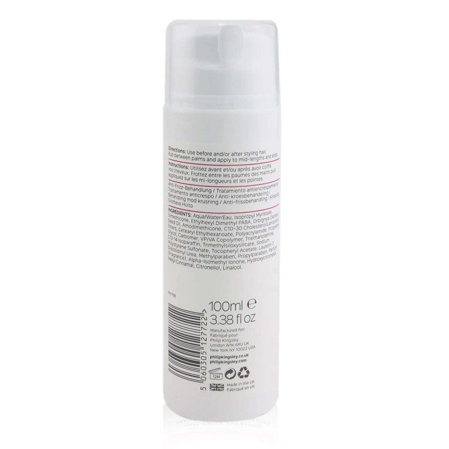 Preen Cream Anti-Frizz Treatment 100ml N2306