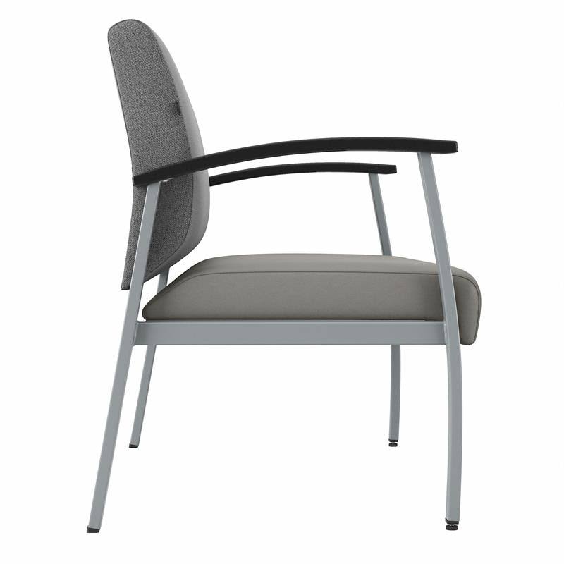 Medium Gray Waiting Room Loveseat X638