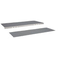 Aluminum Black Golf Cart Rear Flip Seat Kit Y533