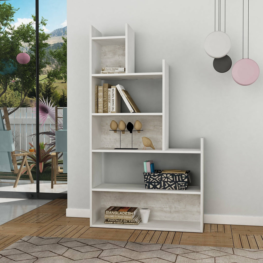 White Bookcase L41973