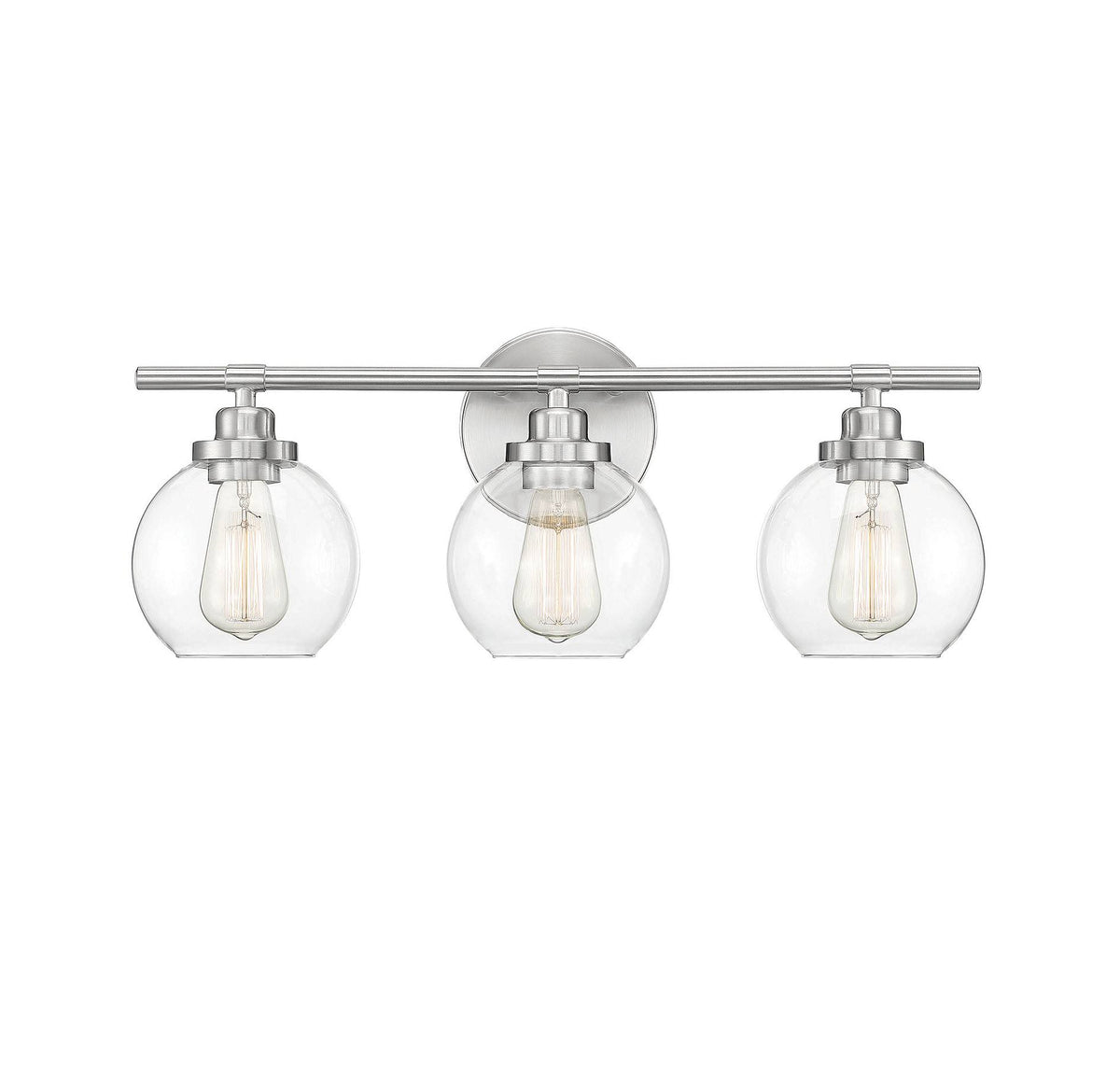 Satin Nickel 3 Light Bath Y53973