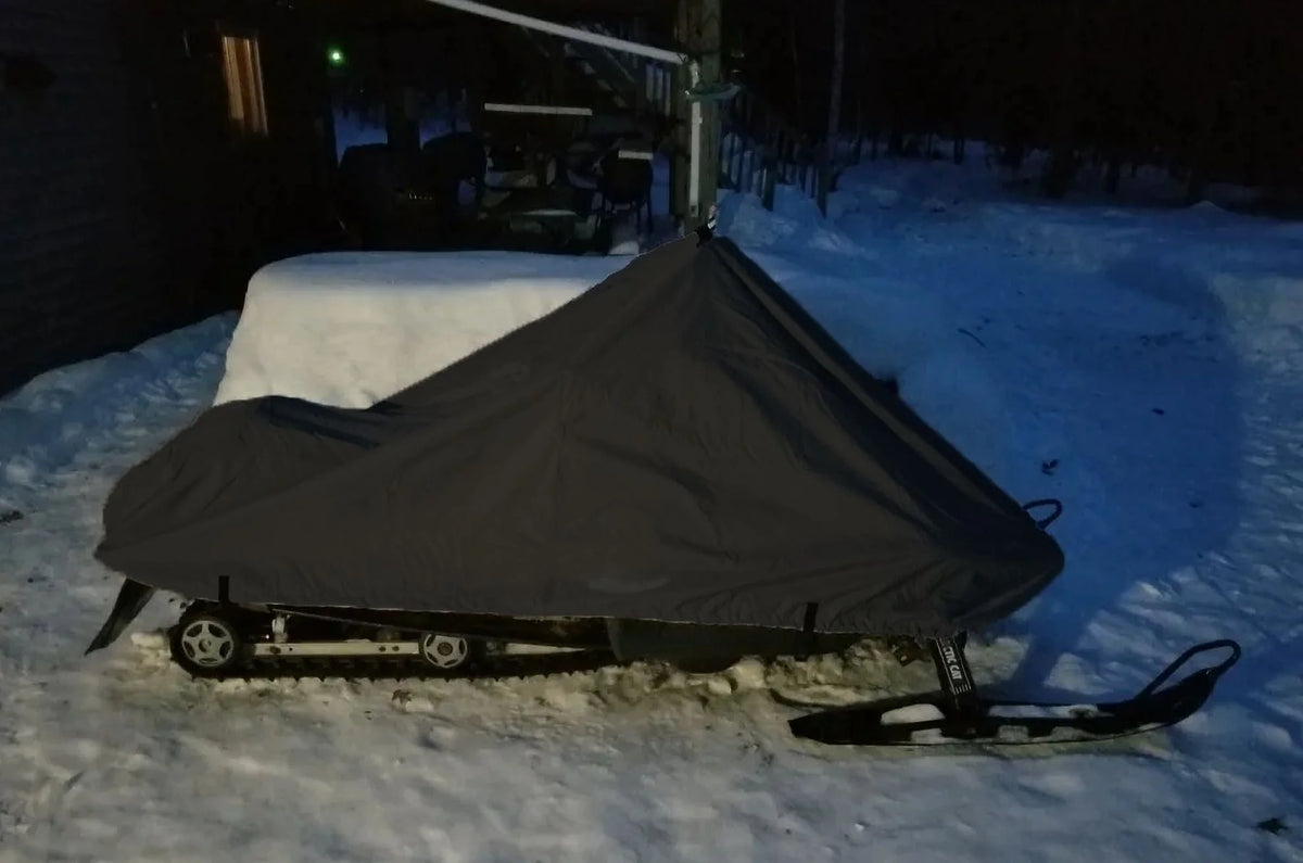 200 Denier All Black Snowmobile Cover O67960