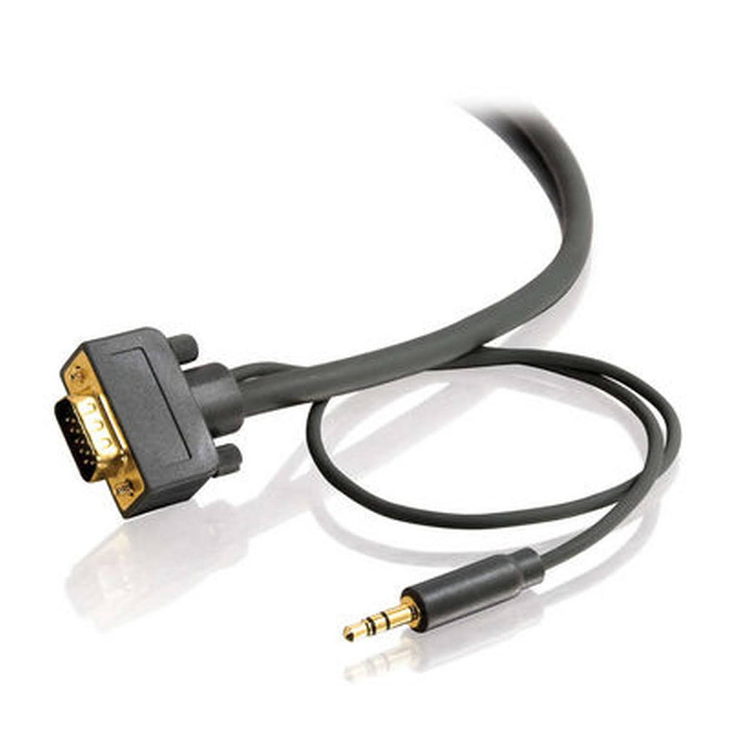50ft HD15 Monitor Cable with 3.5mm Stereo Audio B660