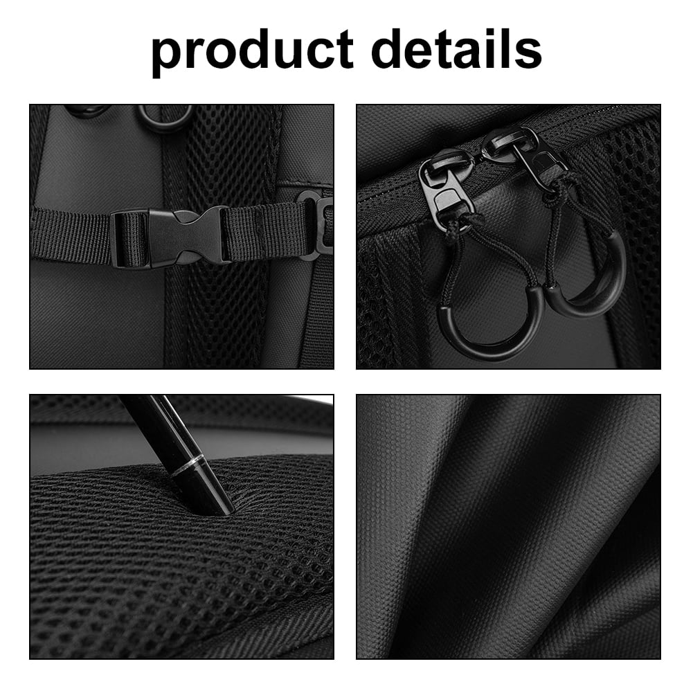 Waterproof Motorcycle Tail Bag Helmet Backpack F189