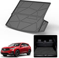 Black TPO All Weather Heavy Duty Waterproof Rear Cargo Tray Trunk Floor Mat Protector X65962