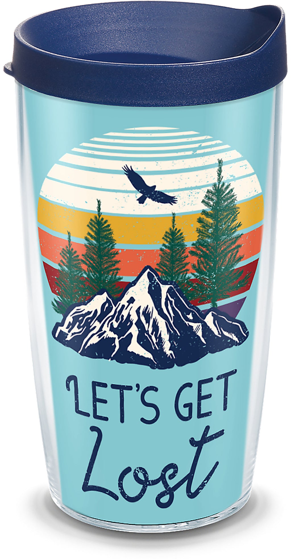 Double Walled Insulated Tumbler Travel Cup, 16oz U3916