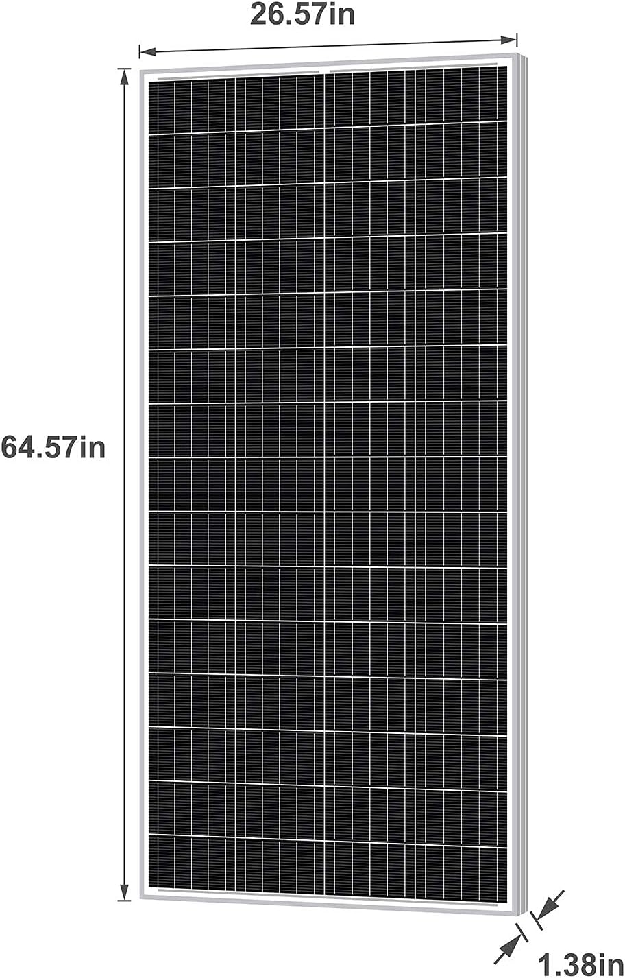 210W Monocrystalline Solar Panel 12V S792981