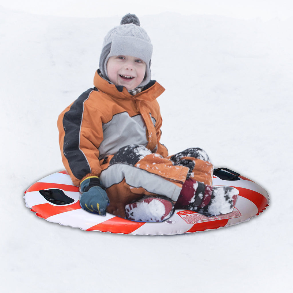 Inflatable Ski Ring with Reinforced Handles E98783