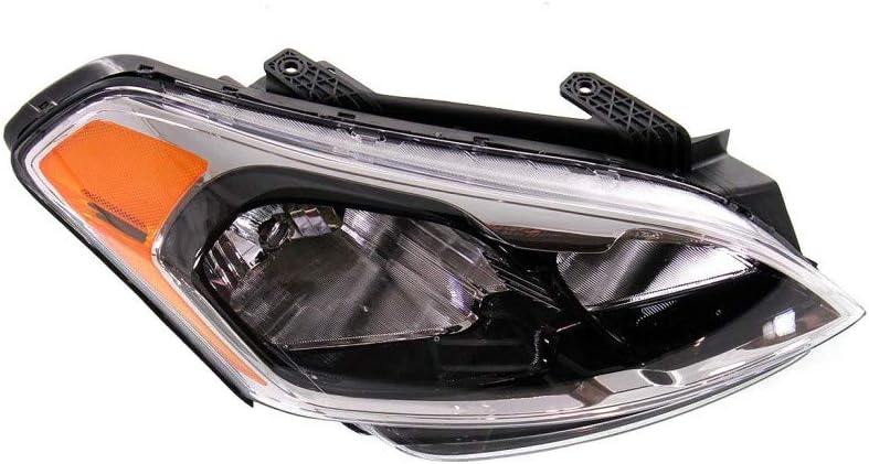 Headlight Assembly for Kia Soul 2012 2013 Driver Side Bulbs Included Q3182