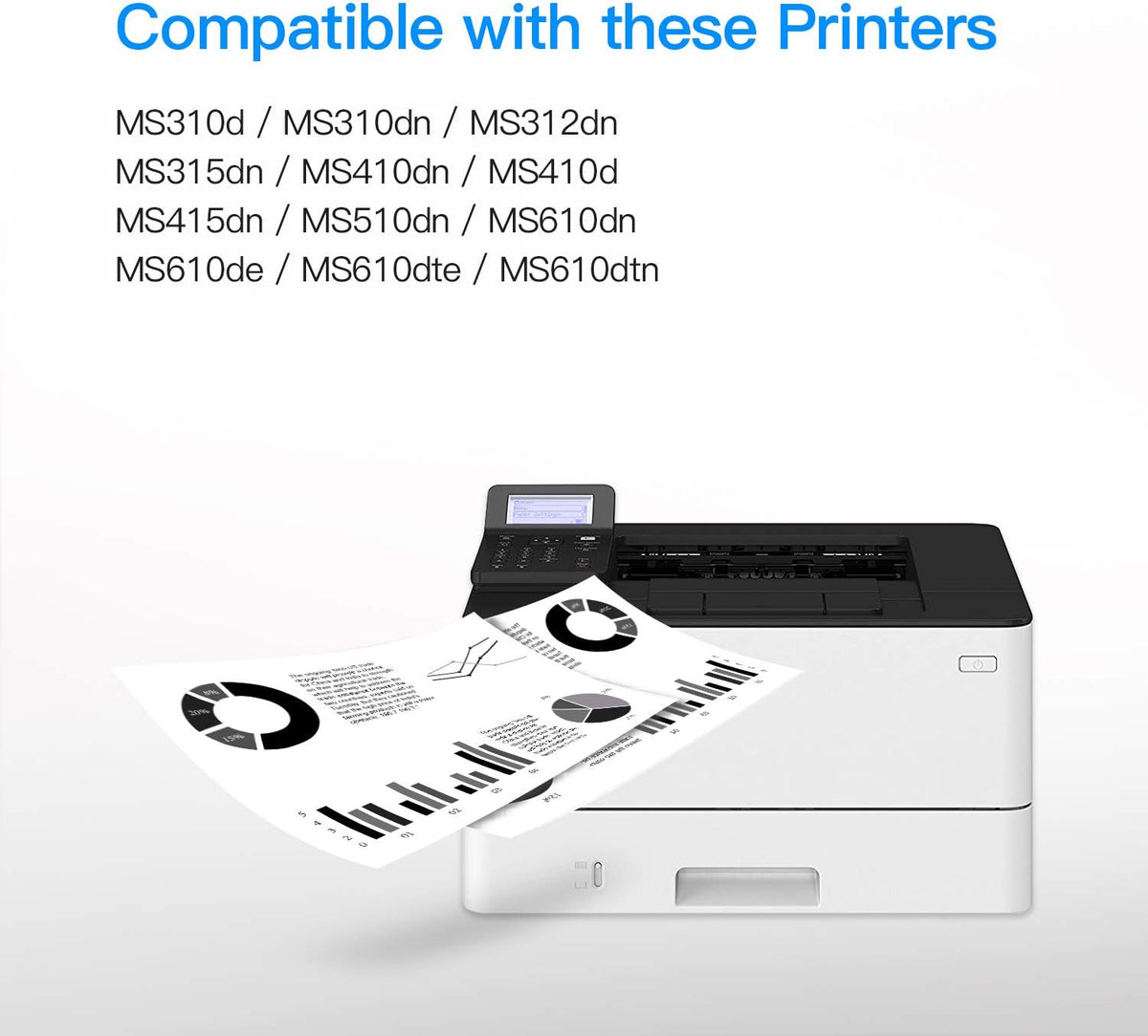 Black Compatible Toner Cartridge 1 Pack E54894