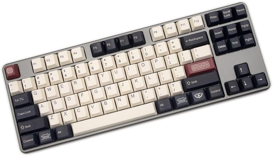 138 KEYS PBT Dye-Sublimated Cherry Profile Keycaps N53366