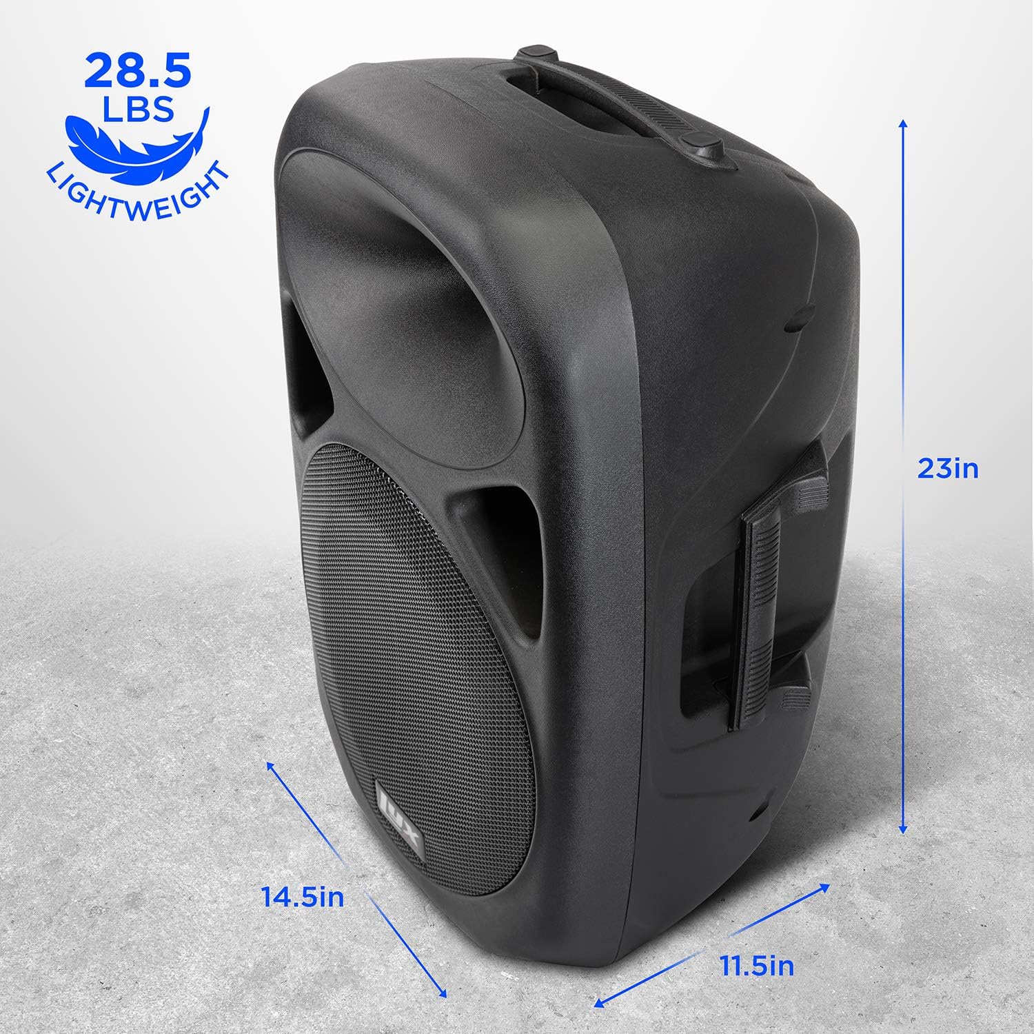 12 PA System Portable Active Speaker with Bluetooth M23344