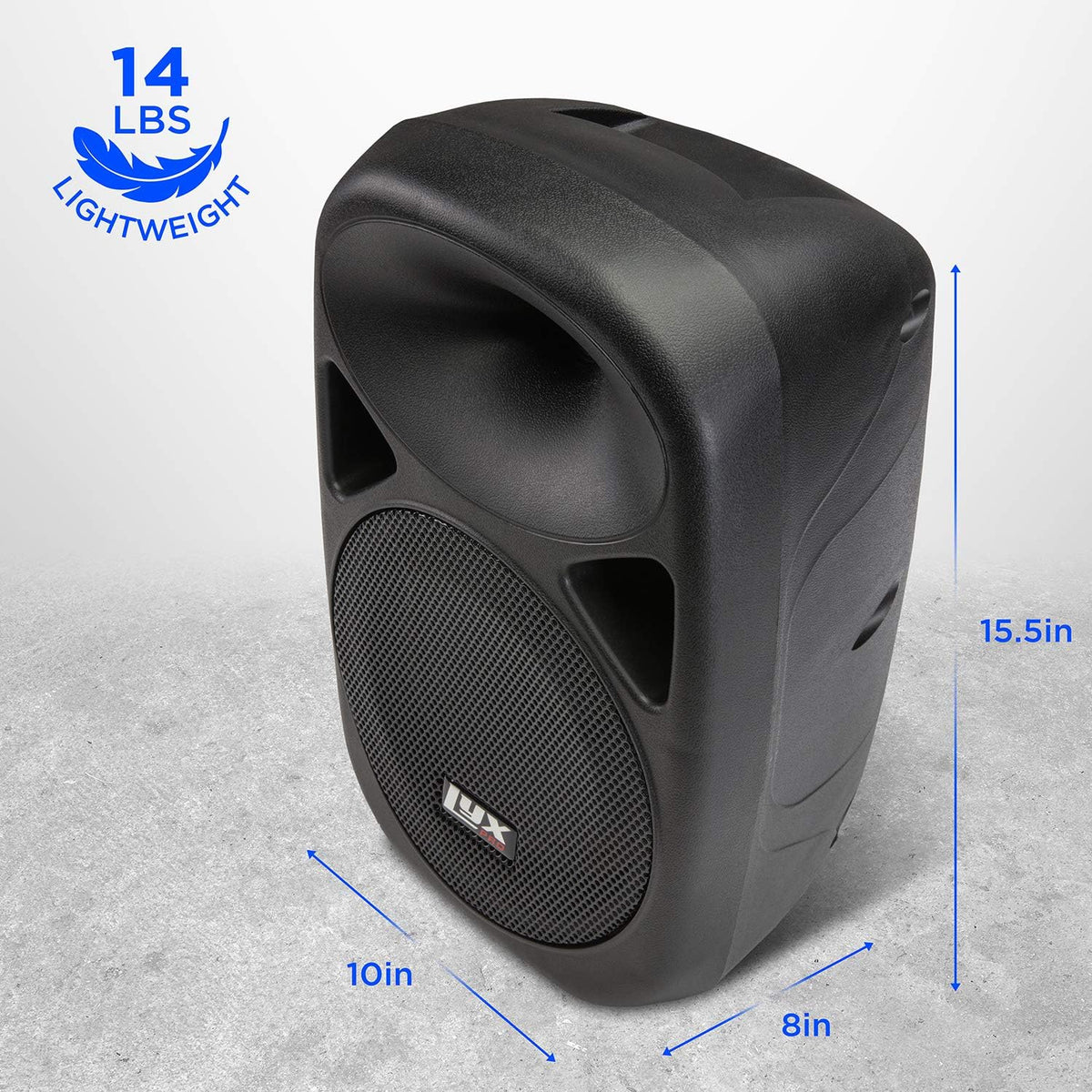 12 PA System Portable Active Speaker with Bluetooth M23344