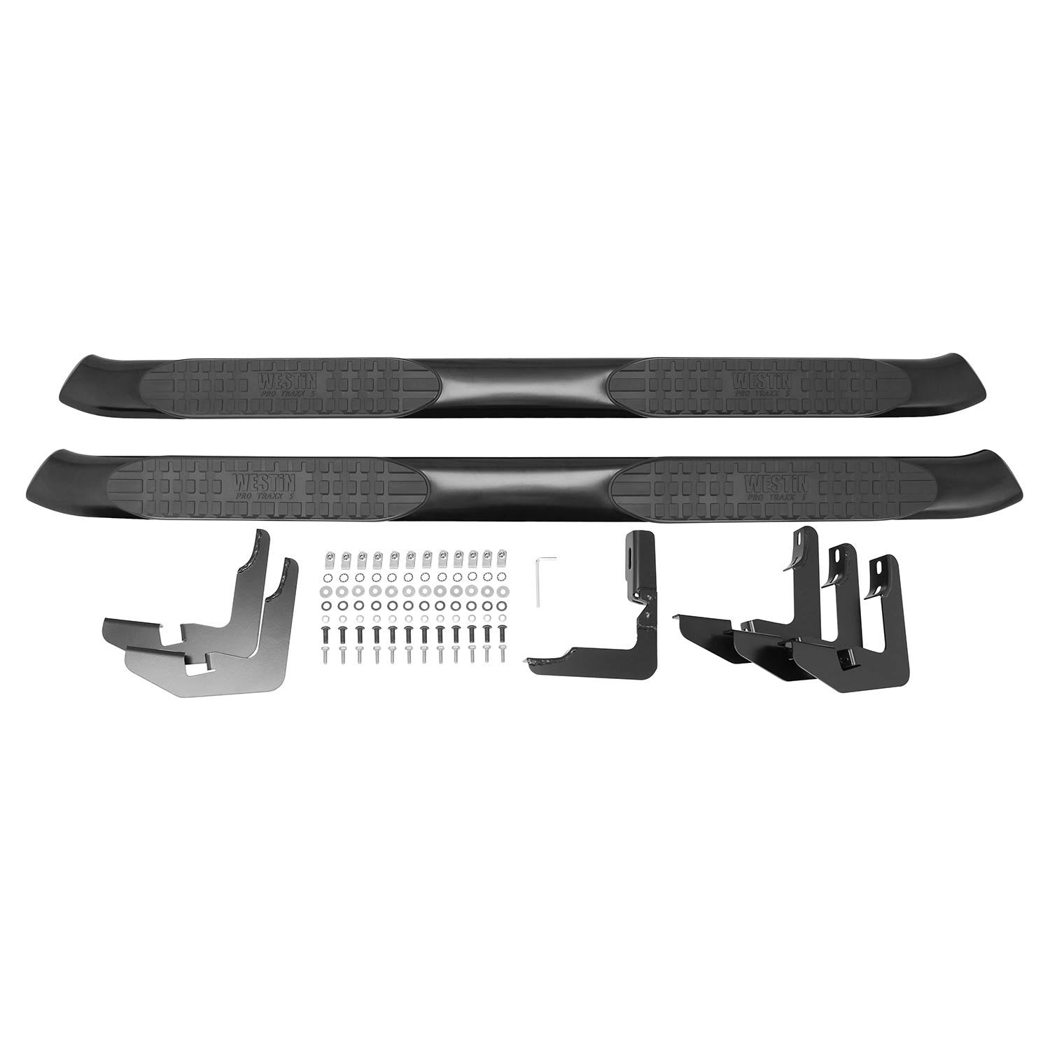 Oval Nerf Step Bars Cab Length Q499367
