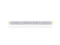 10K Solid Yellow Gold Diamond Half Eternity Ring M7813