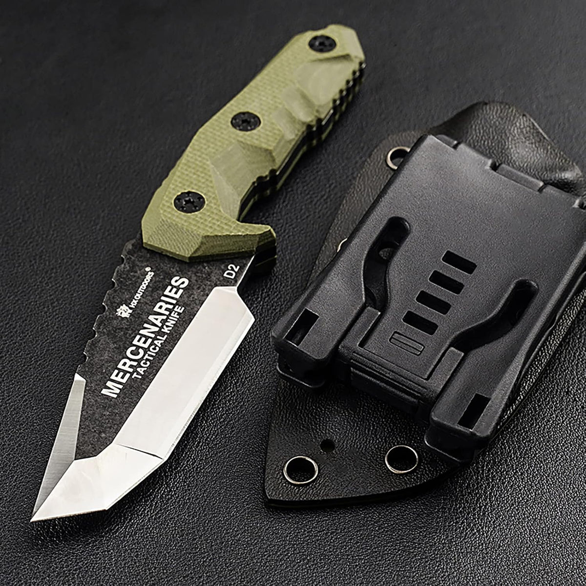 Small Fixed Blade Knife with Sheath Camping Knife (6.85 Inches) V343