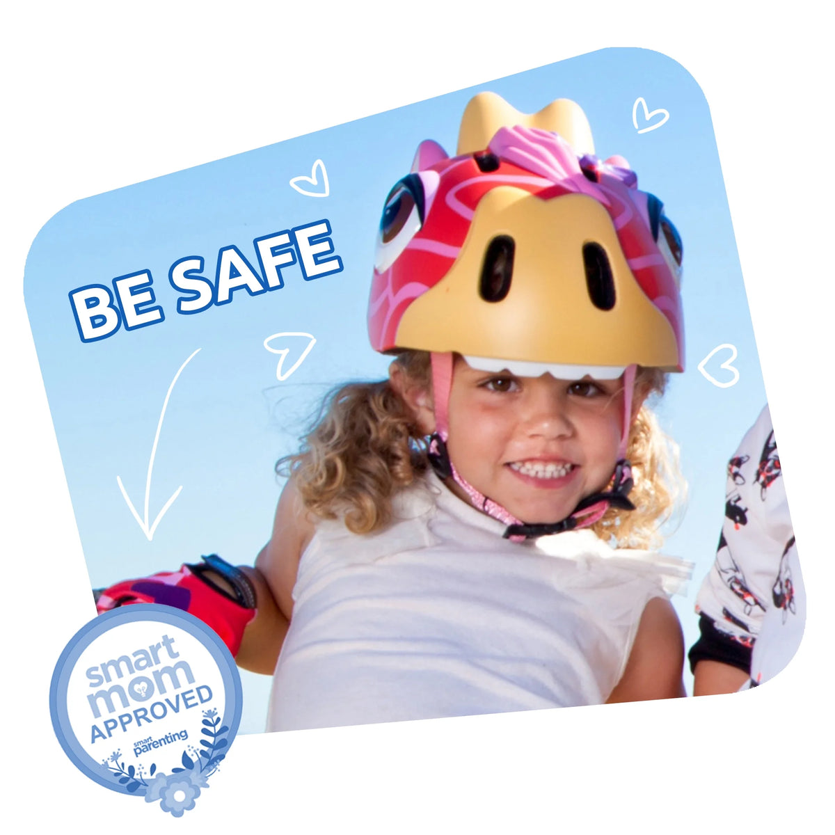 Brown Giraffe Kids Bike Helmet N6108