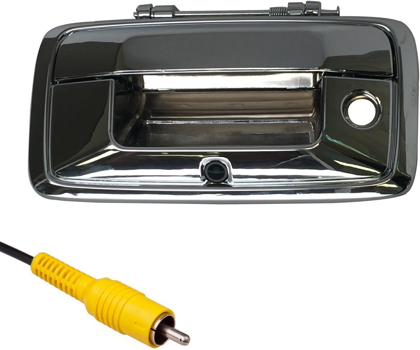 Black Tailgate Handle with Backup Camera M857