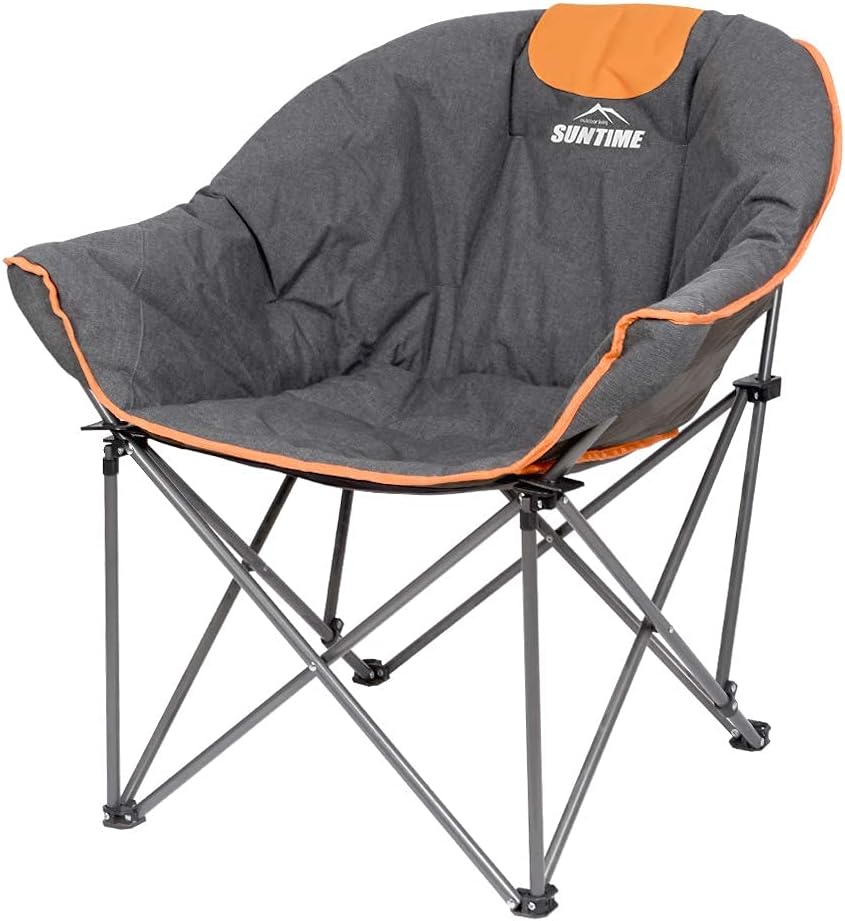 Oversized Padded Folding Chair with Carry Bag G974491