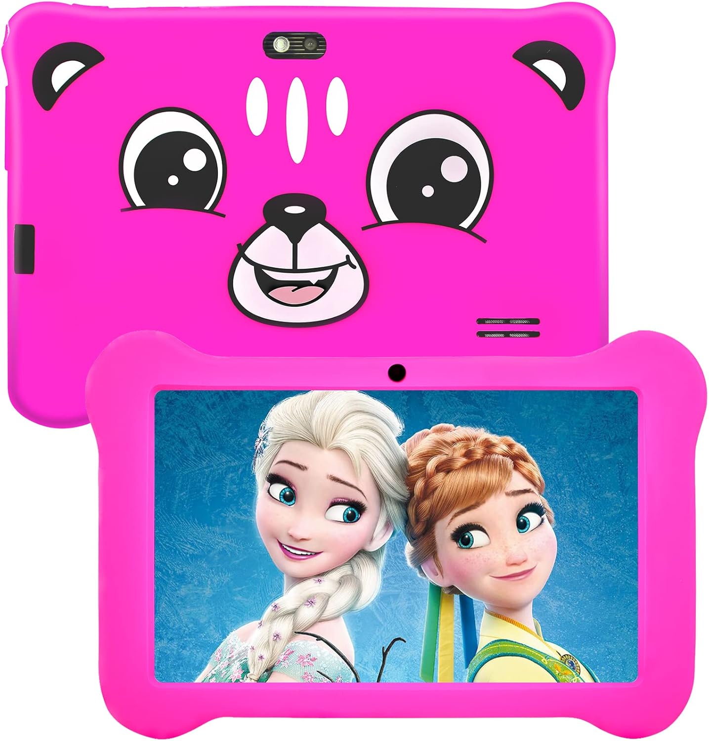 Pink 7 inch Android 11 Kids Tablet Pack of 2 N3654