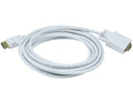 15 ft DisplayPort to VGA Cable White T793