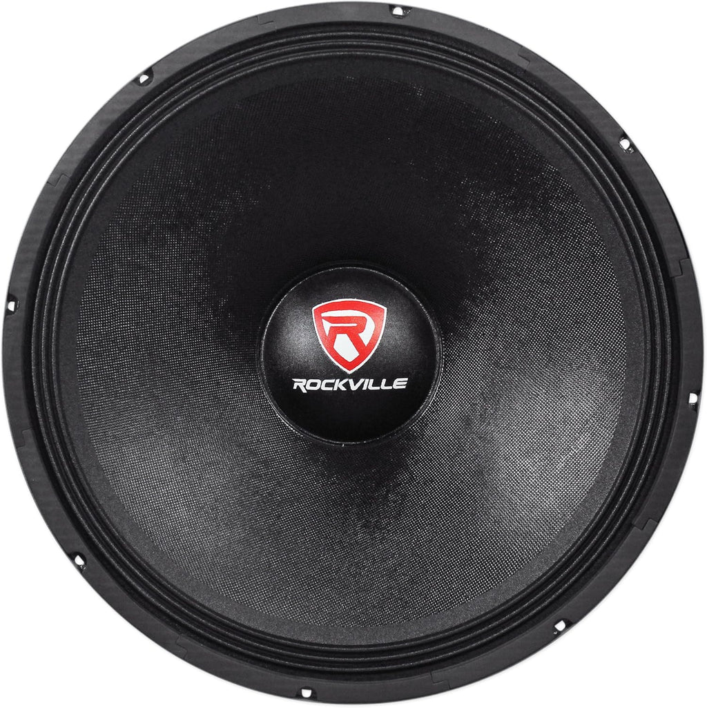 15" 1500W 8 Ohm Raw DJ Subwoofer 70OZ Magnet Pack of 2 U7653