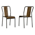 Acacia Rustic Dining Chair - Set of 2 Q76492