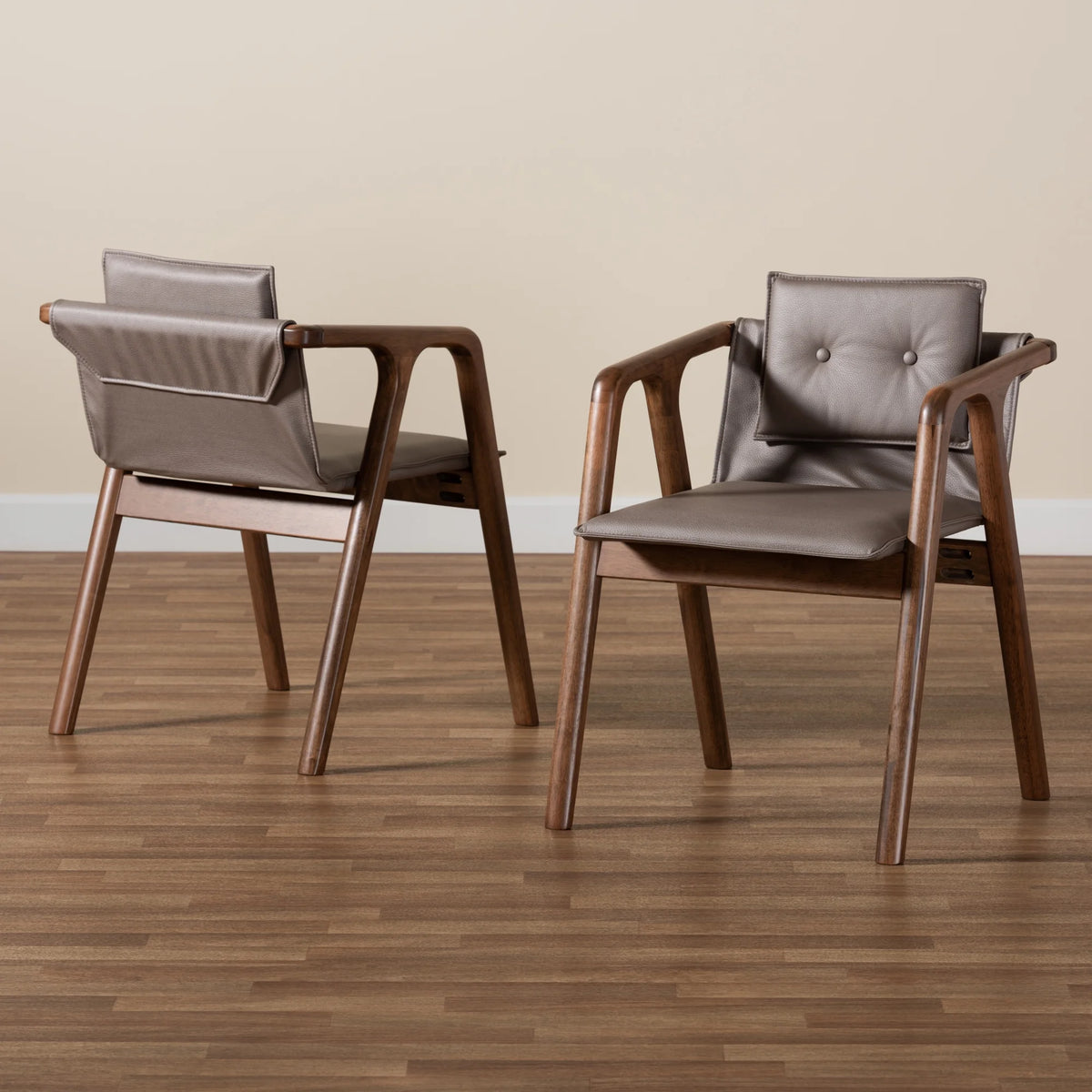 Grey Dining Chair, Set of 2 Z1052