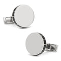 Stainless Steel Onyx Mosaic Cufflinks Q865