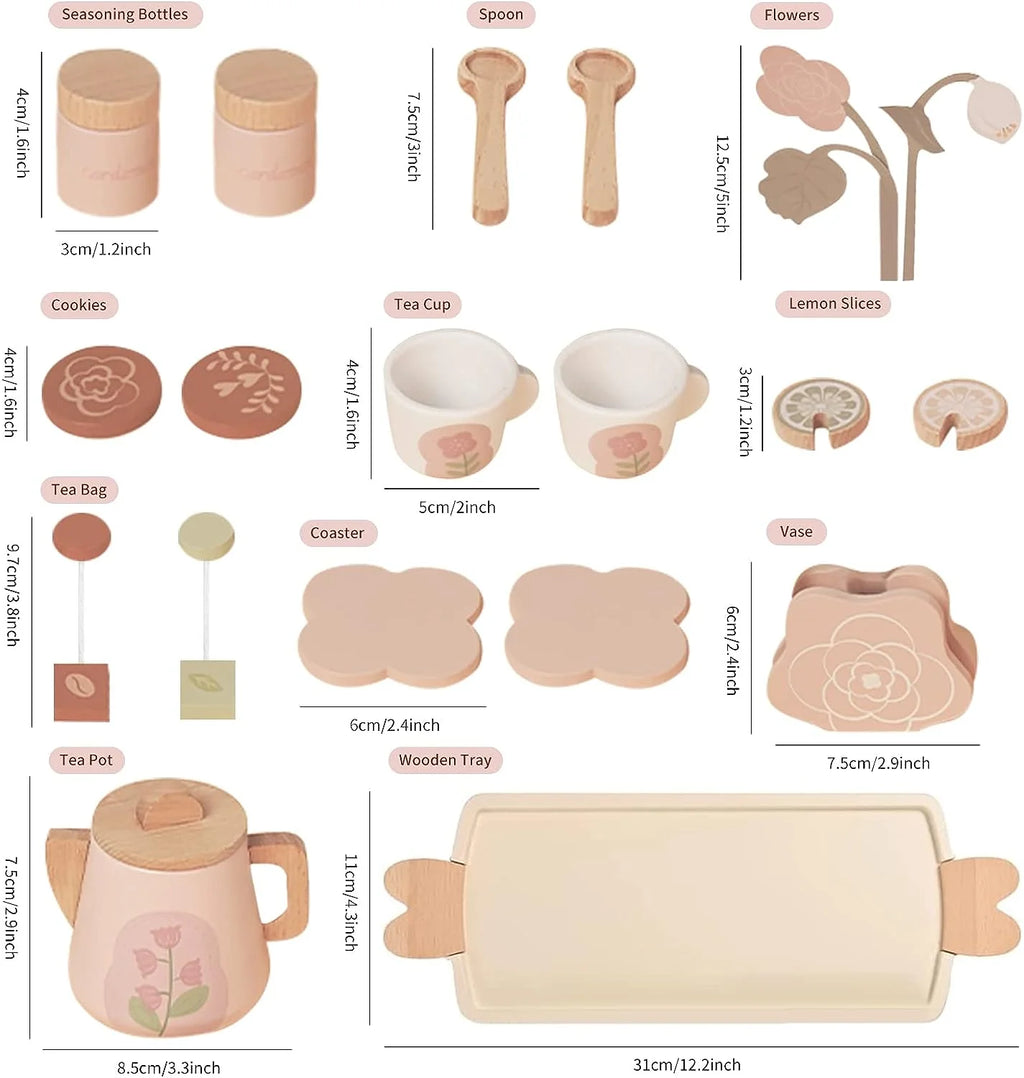 Tea and Coffee Play Set with Accessories H43763
