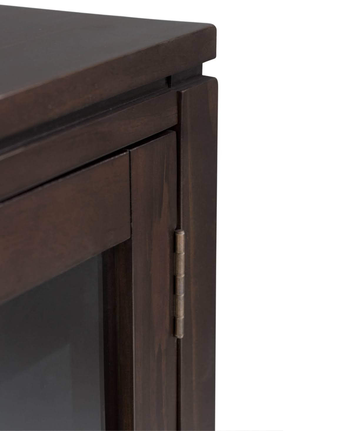 Coffee Brown Low Storage Cabinet T65524