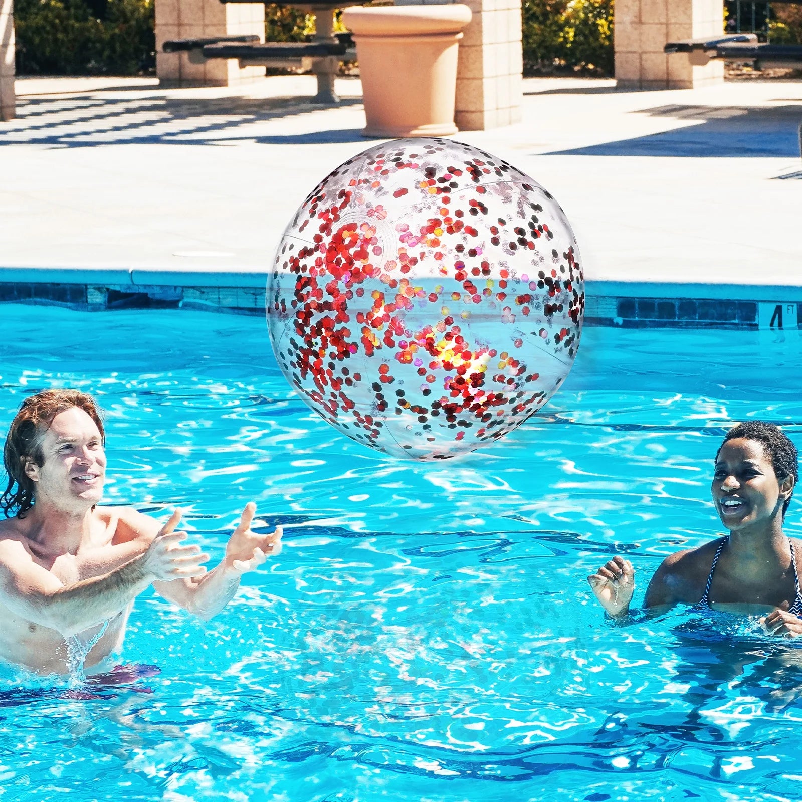 5 Pack Inflatable Ball Kids Toys Beach Giant Playsets Toy's for Balls Game Child Pool Party O754636
